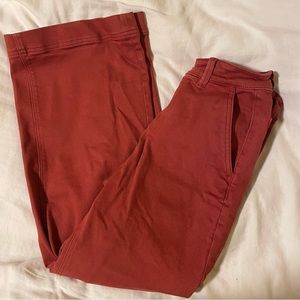 Burnt Orange wide legged Everlane pants